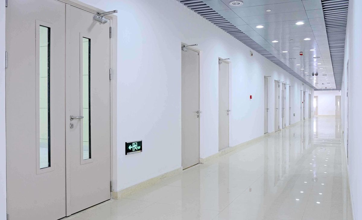 Aplikasi Perangkat Keras Pintu Kebakaran