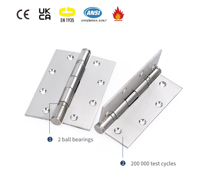 Engsel pintu baja tahan karat 5353