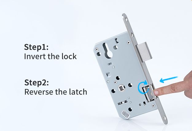membalikkan kait kunci mortise mute