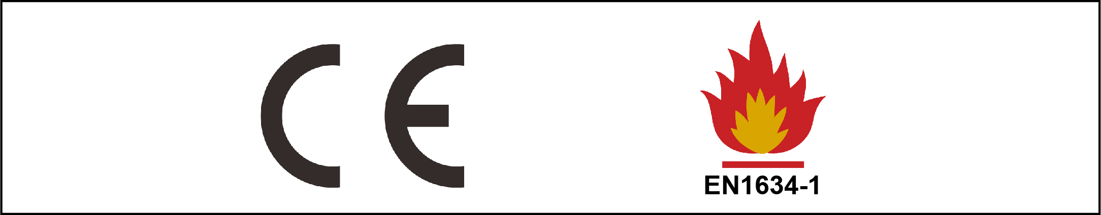 CE EN1634-1 LOGO