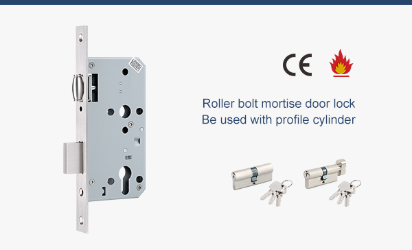 Kunci pintu roller baut mortise